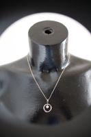 Modeschmuck Kette mit einem Strassstein