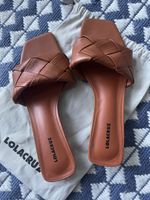LOLA CRUZ Ledersandalen Gr. 40