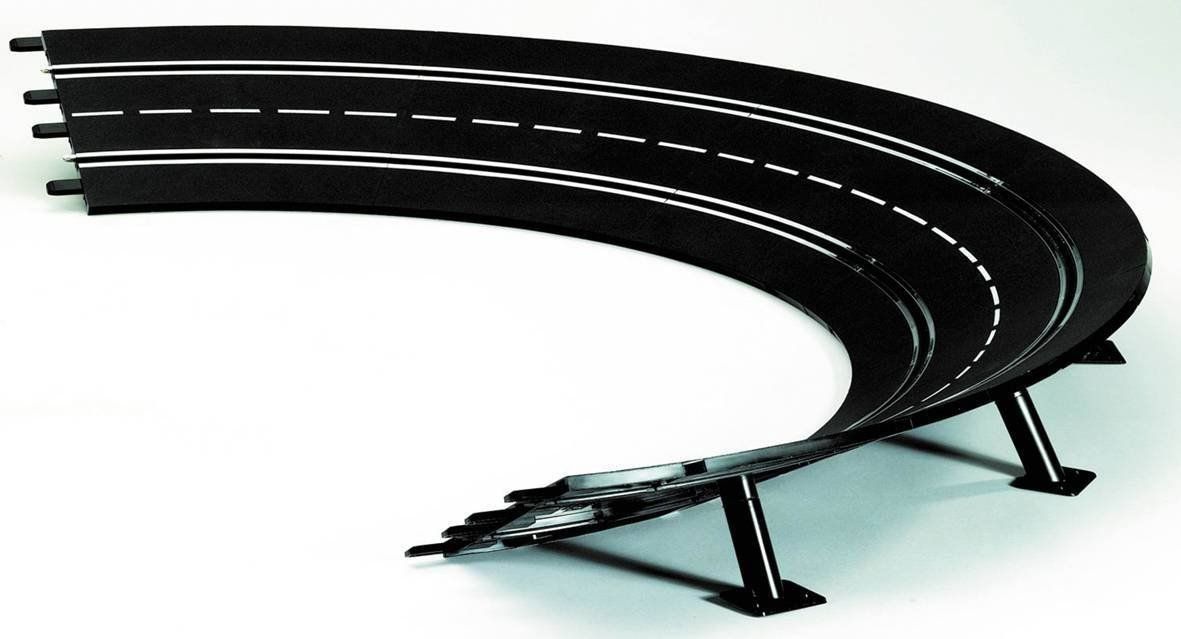 Carrera Rennbahnen: Carrera Evolution Steilwandkurve 2/30° – Gebraucht aus Ennetbürgen von Perlen01