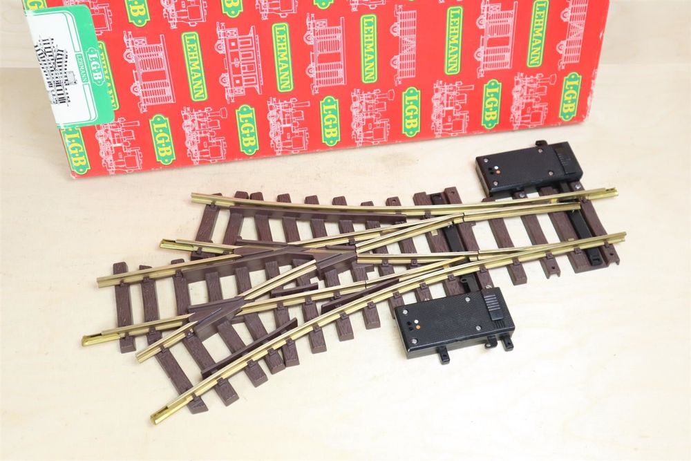 LGB Elektro Dreiwegweiche 1235 N - AZB (Gebraucht) In Für CHF 305 - Mit