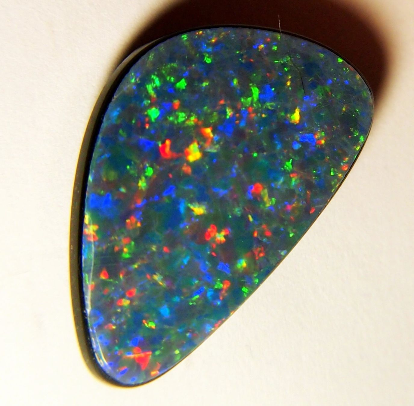 Pietre preziose: 8,7 ct. Multicolour Blackopal-Douplette AAA – Nuovo e nell'imballaggio originale da Reinach BL venduto da rumablum 7