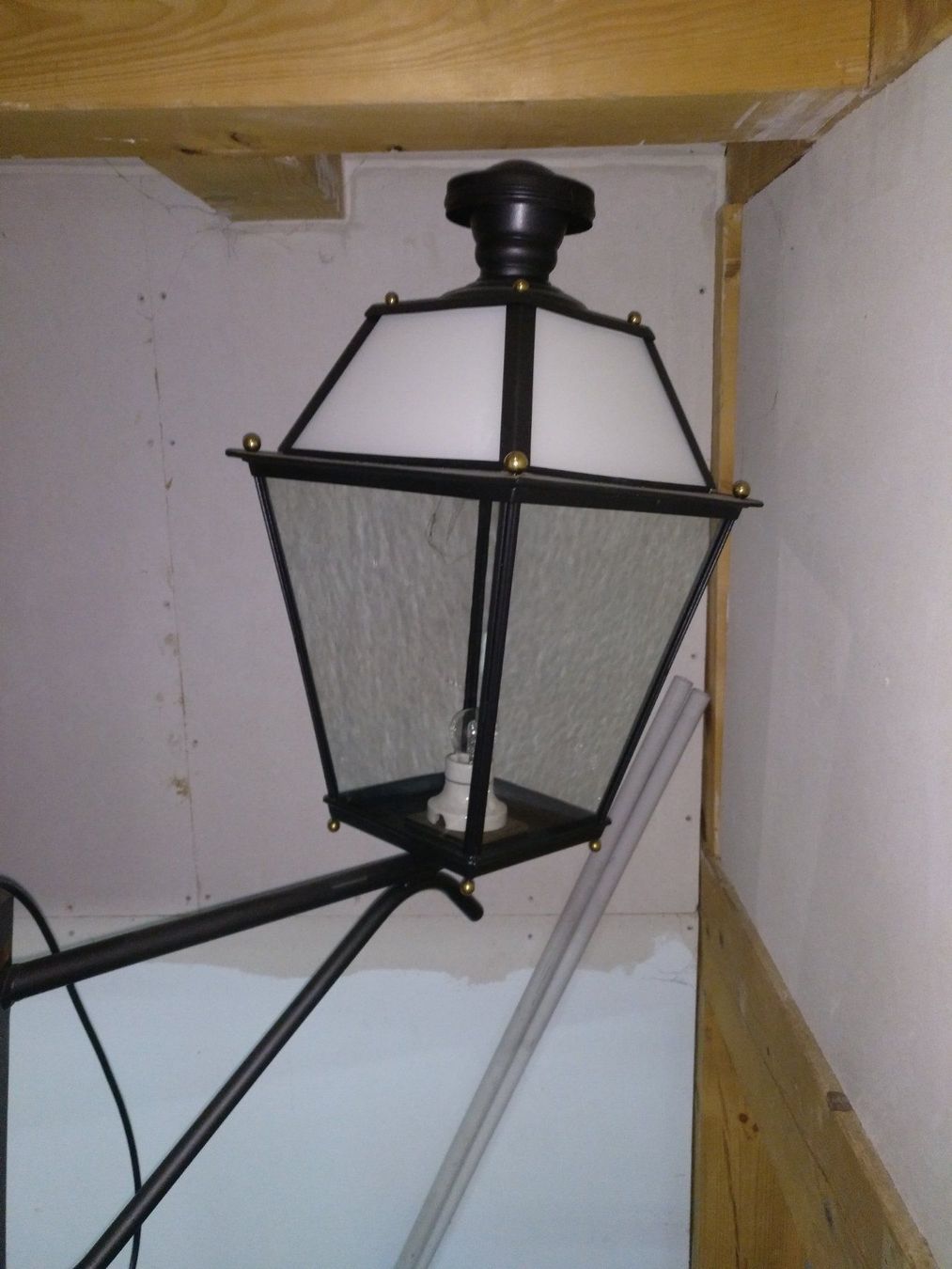 Lampade: Laterne Hauslampe antik – Nuovo (secondo la descrizione) da Zihlschlacht venduto da Logu69 8