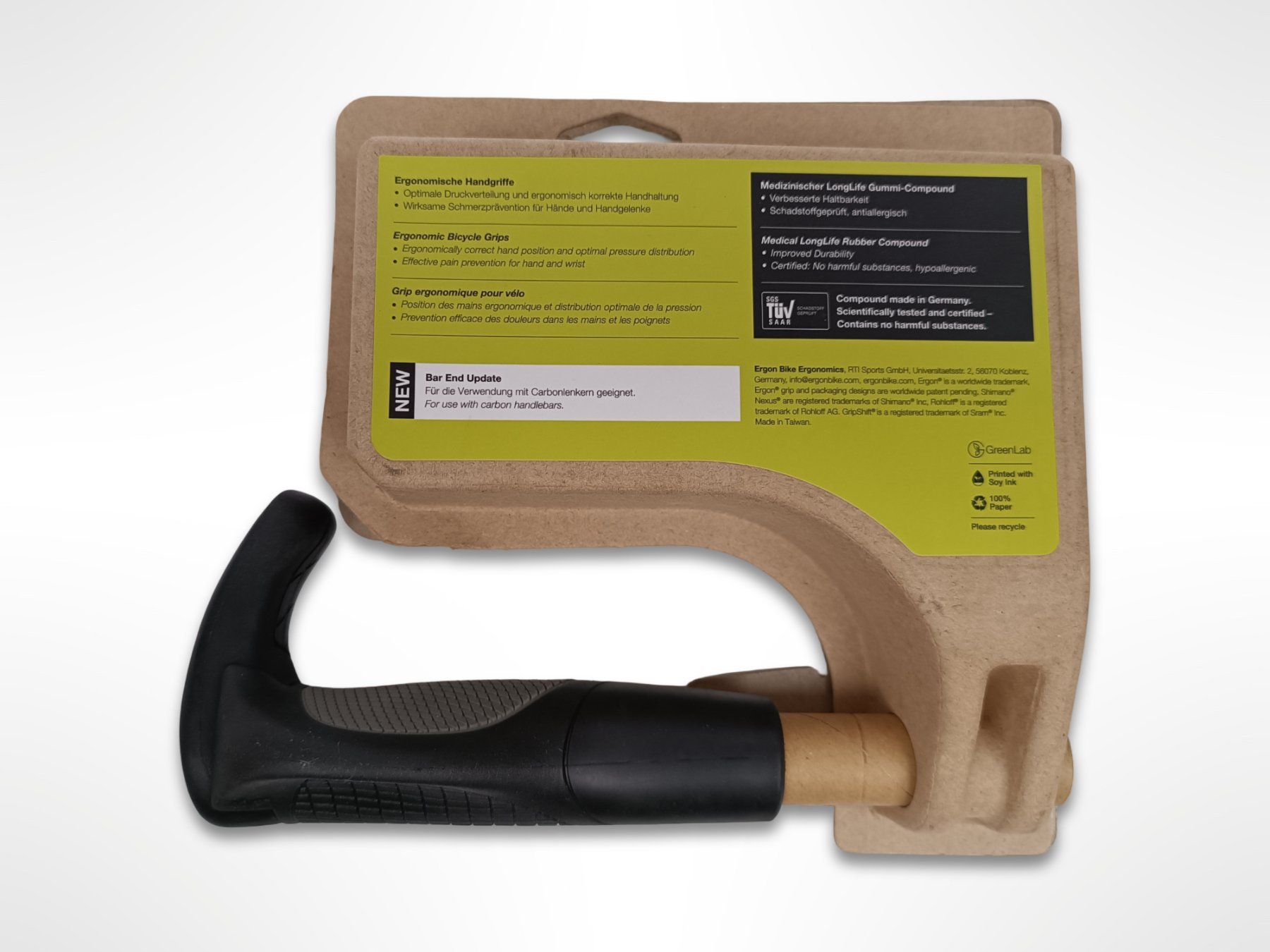 Ergon Pezzi di ricambio: ERGON Velogriff GP2-L Nexus/Rohloff – Nuovo (secondo la descrizione) da Suhr venduto da Restwert_Suhr 1