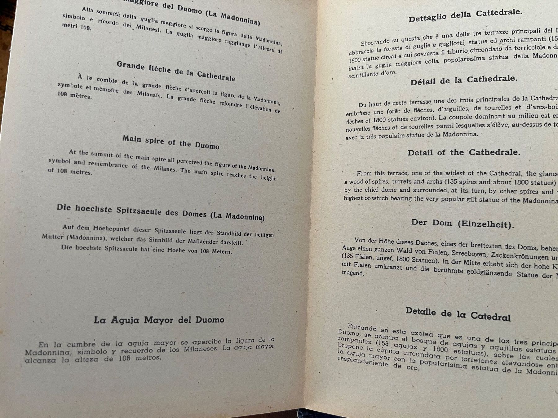 Cartoline postali: Ansichtskarten - Ricordo di Milano 32 Vedute – Usato da Stetten AG venduto da Brissago25 4