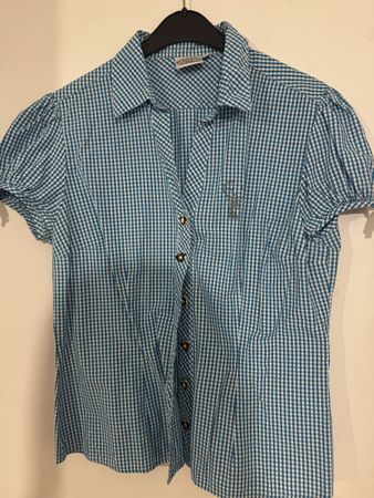 Sommerliche Trachtenbluse Gr.42, top Zustand!