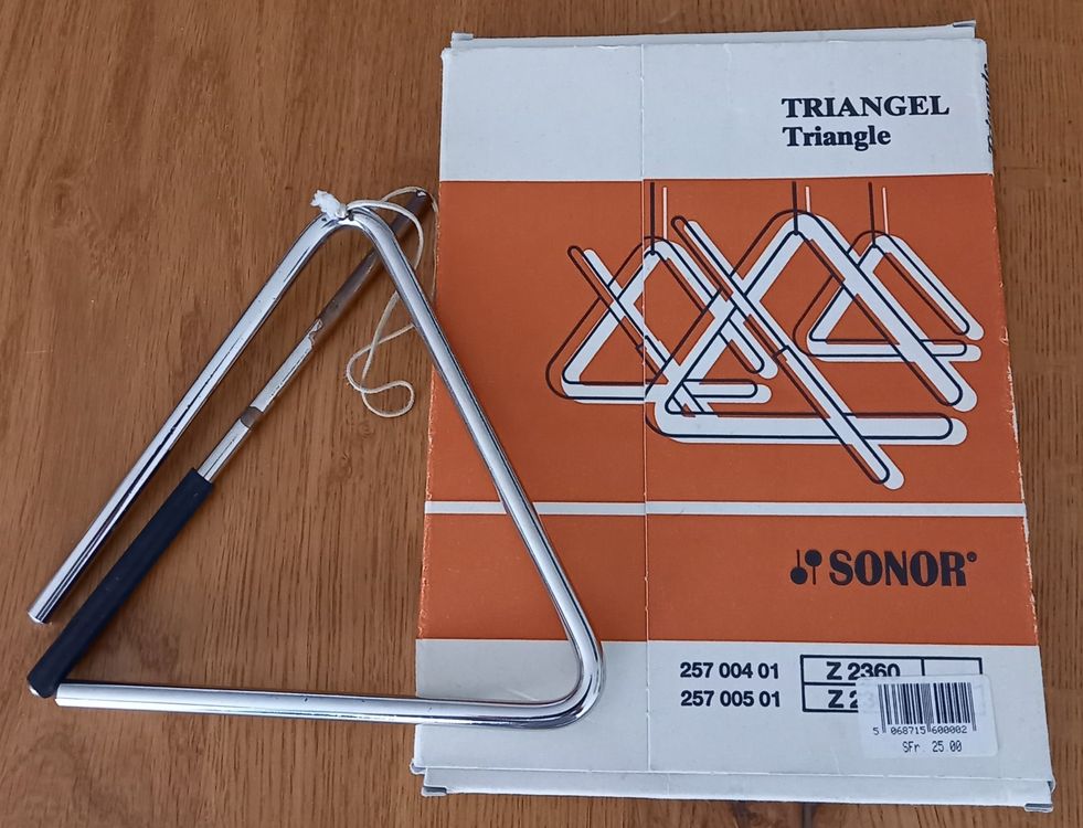Sonor Triangel GTR 15 mit Schlägel | Deutschland