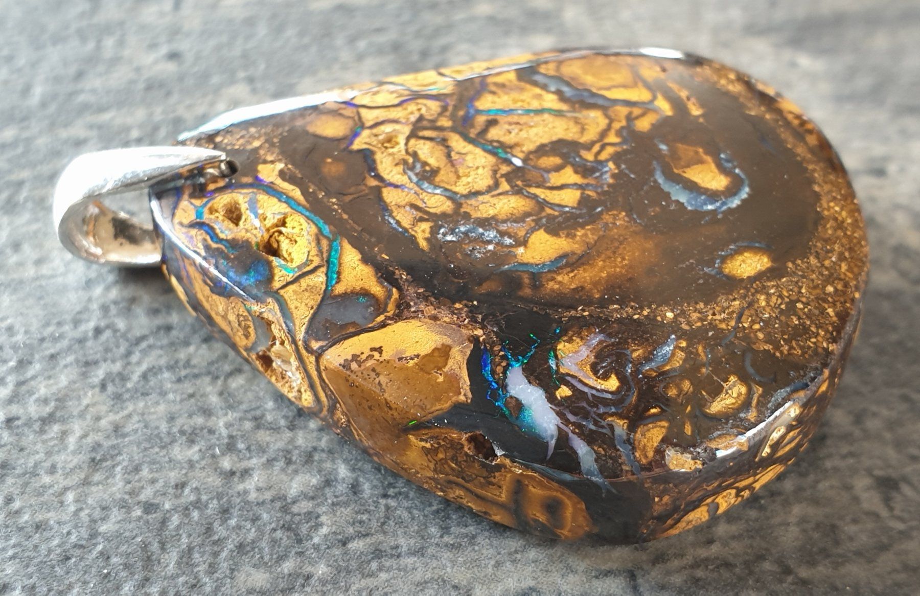 Anhänger: Yowah Opal Anhänger. – Neu (gemäss Beschreibung) aus Niederbüren von Raphael014 4