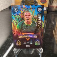 Carte Erling Haaland Goal-liaths Topps UEFA Champions