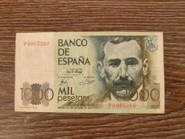 Spanien 1'000 Pesetas 1979 !!!!!