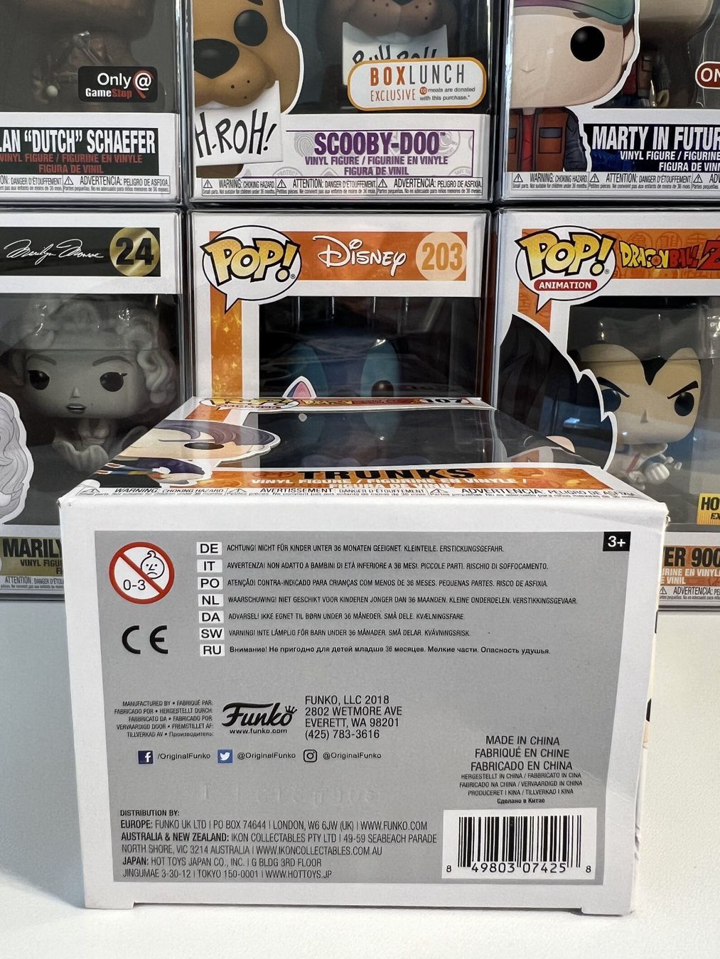 Funko Statuette: Funko POP! Animation Dragon Ball Z Trunks – Nuovo e nell'imballaggio originale da Le Mouret venduto da perfectbijou 5