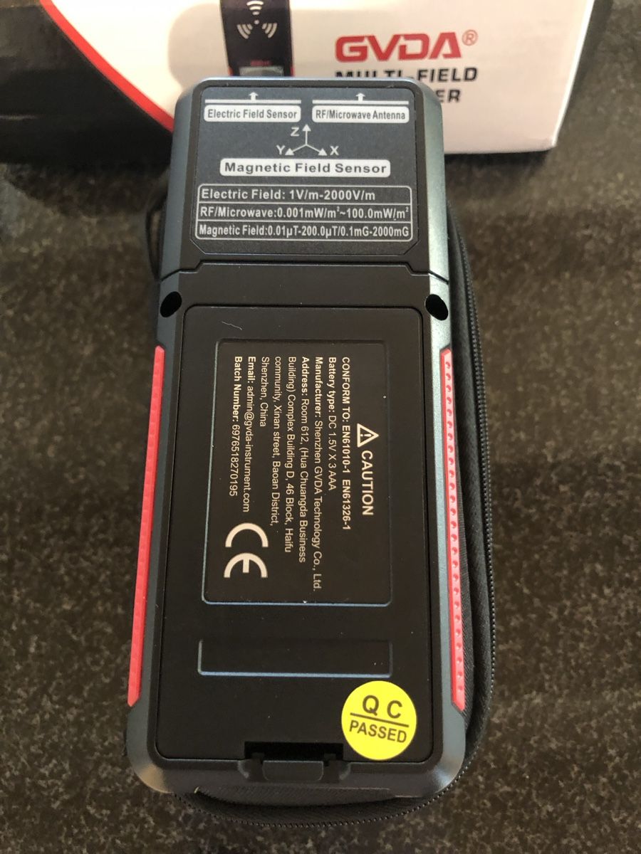 Misurare: GVDA GD189 EMF Meter - Multi-Field Messgerät, neu – Nuovo (secondo la descrizione) da Zweidlen venduto da Maerliharo_57 5