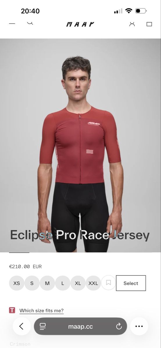 Leibchen & Hosen: MAAP Eclipse Pro Race Jersey – Neu und originalverpackt aus Carouge GE von cytoplan