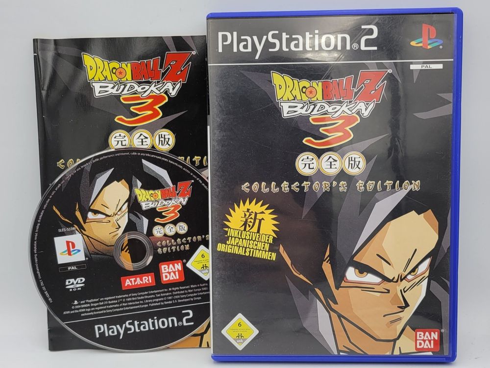 dragon ball z budokai 3 Édition Collector ps2 Neuf Pal Fr