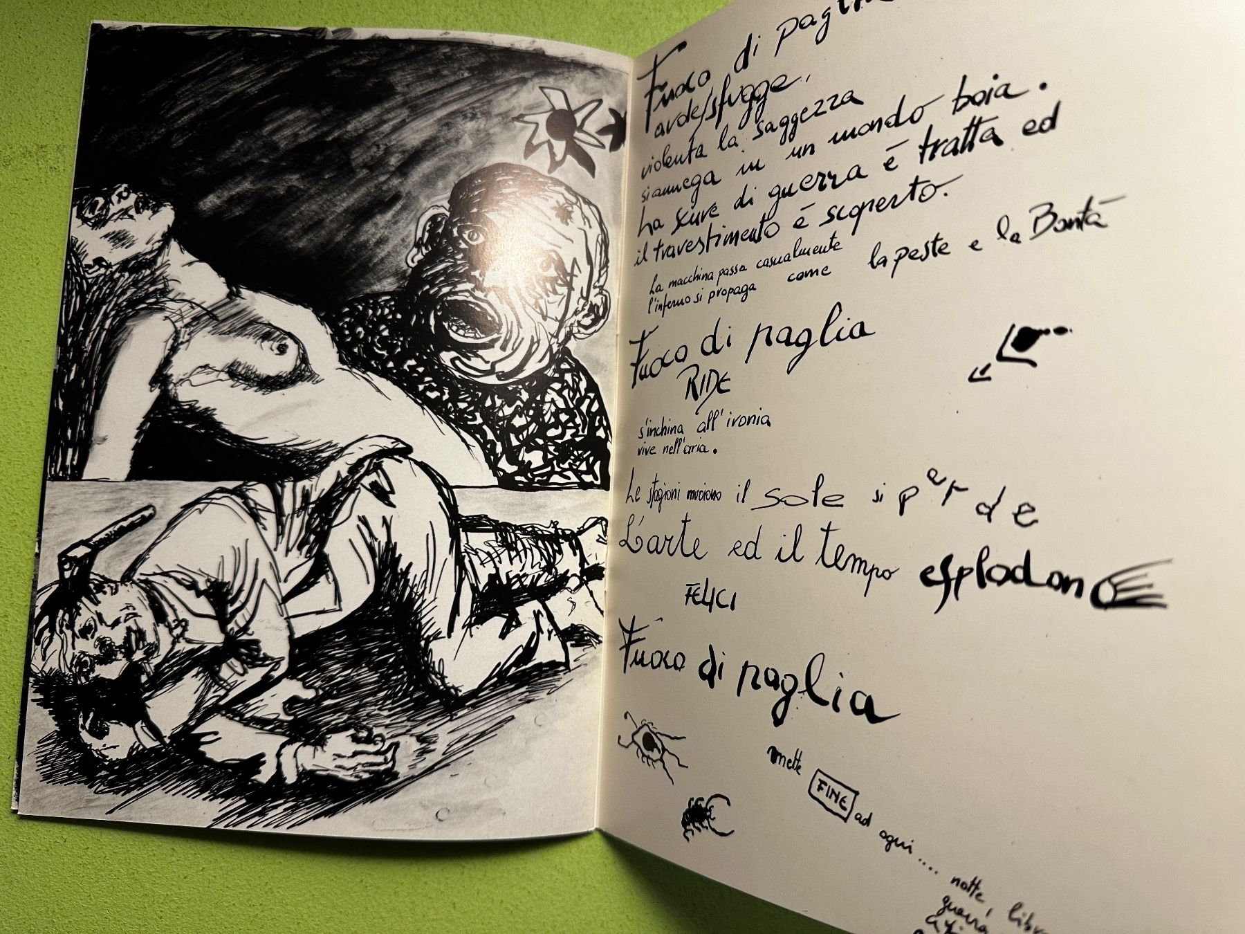 Bücher: Nando Snozzi: Fuoco di paglia. – Gebraucht aus Zürich von allp 5