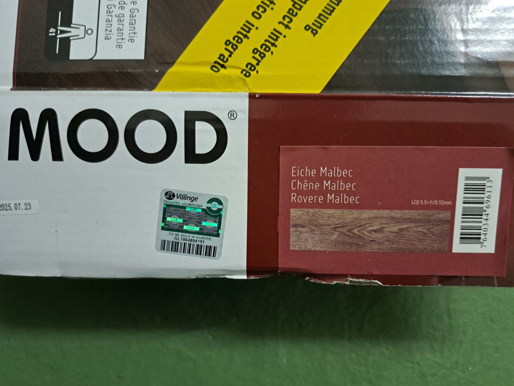 Rivestimenti per pavimenti: Restposten Mood Vinylboden L-Core® Quiet Eiche Malbec, Jumbo – Nuovo e nell'imballaggio originale da Biel/Bienne venduto da ani_b7bp 2