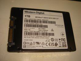 1TB ssd. WD Blue SA510. Wenig stunde. Details siehe Bildern.