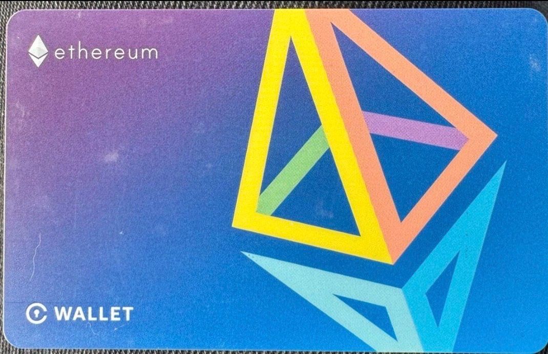 Cartoline: Ethereum Card 100.- Crypto – Nuovo (secondo la descrizione) da Aesch lu venduto da Denvendi62