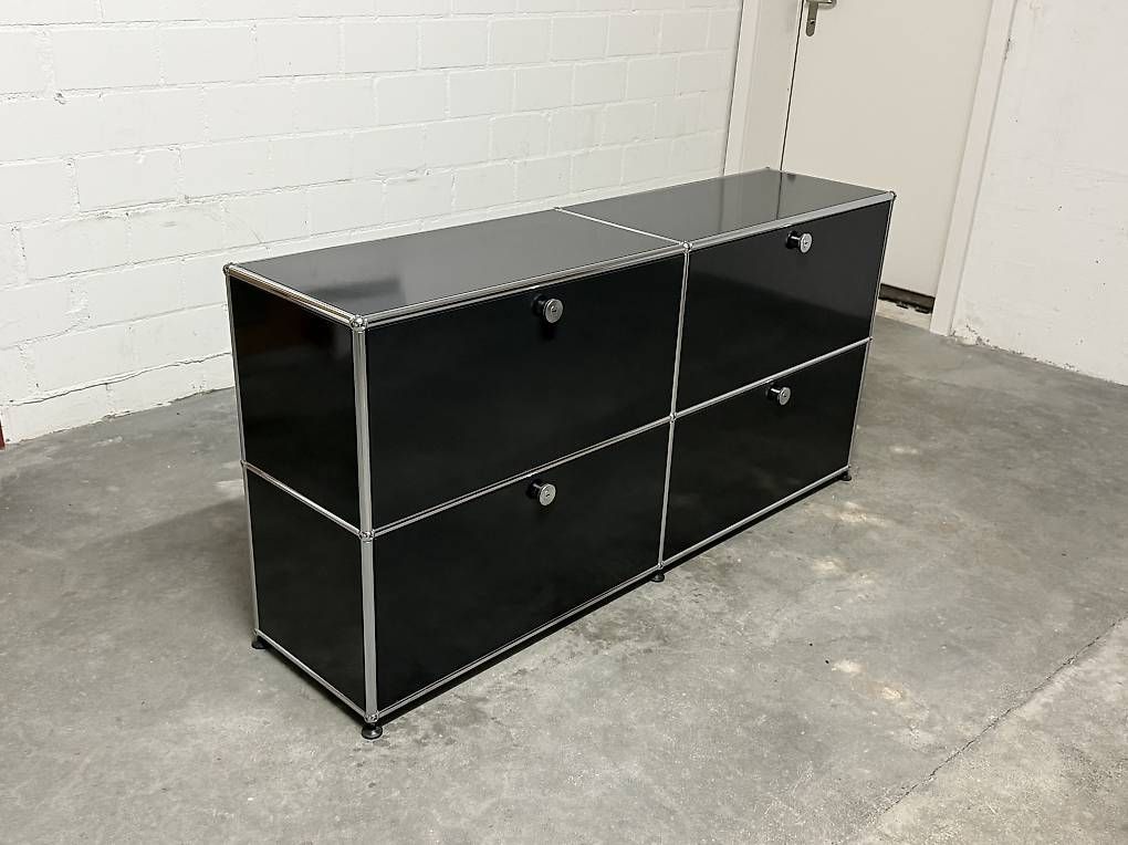 USM Cassettiere: USM Haller Sideboard Schwarz 2x2 – Usato da Dietikon venduto da Kumar_Occasionen 6