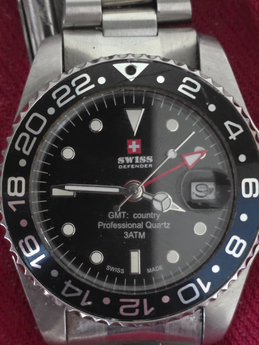 Swiss Orologi: Swiss GMT-Uhr – Nuovo (secondo la descrizione) da Glis venduto da LetztePreis 5