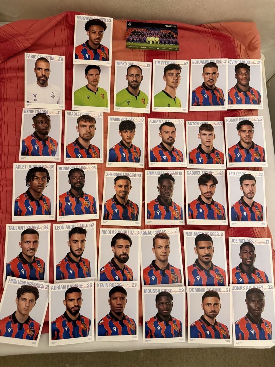 Autogramme: FC Basel Autogrammkarten unsigniert – Gebraucht aus Rüschlikon von andi_841