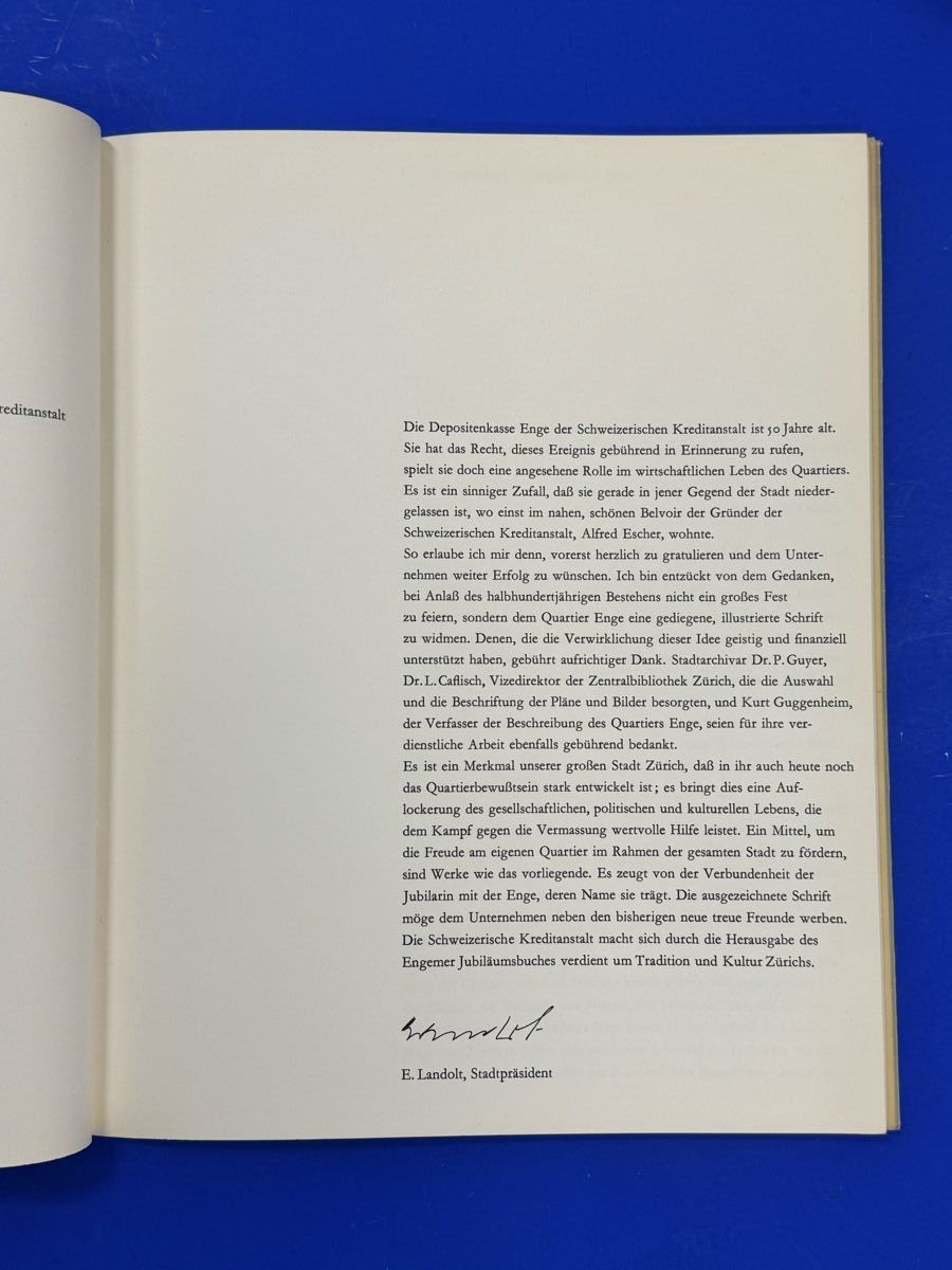 Libri: Vielgestaltige Enge.  ca 1960 – Usato da Adliswil venduto da buch_und_kunst 2