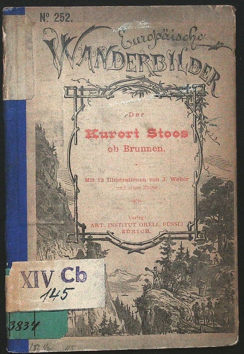 Incisioni: Stoos Wanderbild um 1890 – Usato da Rafz venduto da Helvet32