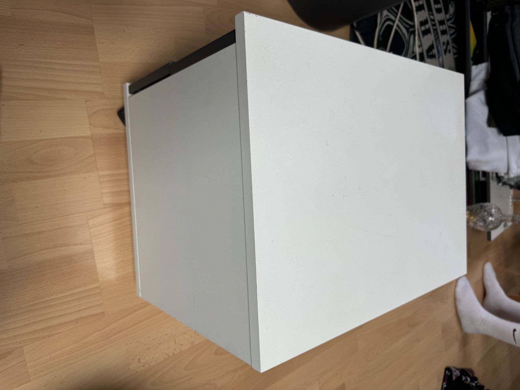 Comodini: Table de nuit moderne avec 2 tiroirs spacieux – Usato da Veyrier venduto da kimedovapa 3