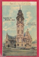 EXPO DU BRUXELLES 1910, PAVILLON DE LA VILLE DE BRUXELLES