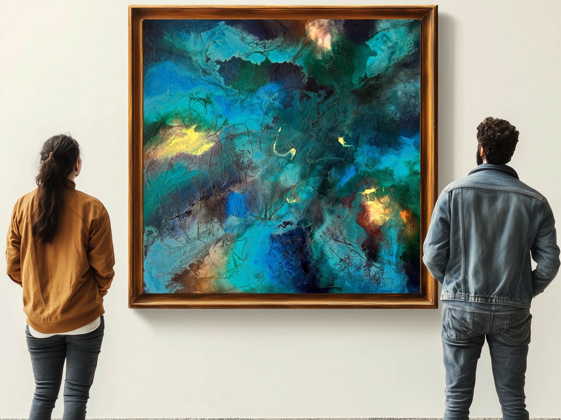 Gemälde: Andrea Scacciotti - Malerei auf Leinwand - Material abstrakt – Gebraucht aus Ponte Tresa von 11GalleriaAlterEgo11 1