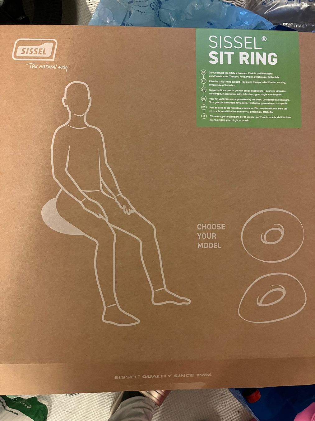 Cuscini: SISSEL Sit Ring Sitzring 15cmx45cm NEU – Nuovo e nell'imballaggio originale da Wädenswil venduto da Austria7 1