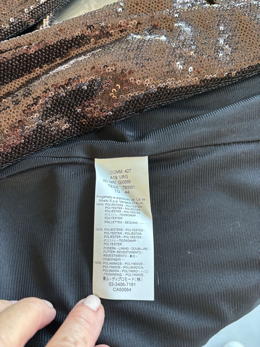 Giacche: Veste Seventy à sequins taille  M - NEUVE !! – Nuovo e nell'imballaggio originale da Pambio-Noranco venduto da mys_898f 4