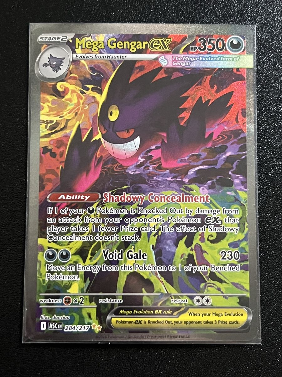 Pokémon Sammelbilder & Trading cards: Sehr seltene Pokemonkarte Mega Gengar – Neu (gemäss Beschreibung) aus Horgen von achilles8640
