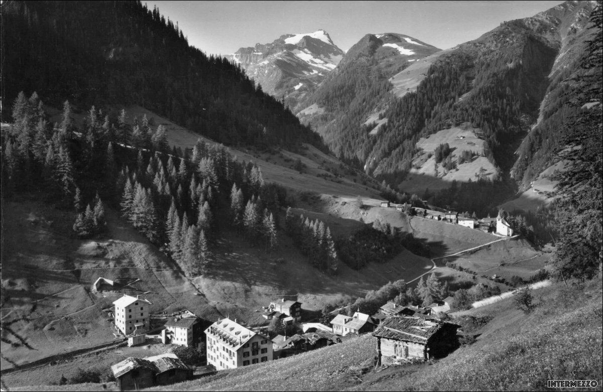 Cartoline postali: Binn VS // Hüllehorn 1955 – Usato da Basel venduto da intermezzo12