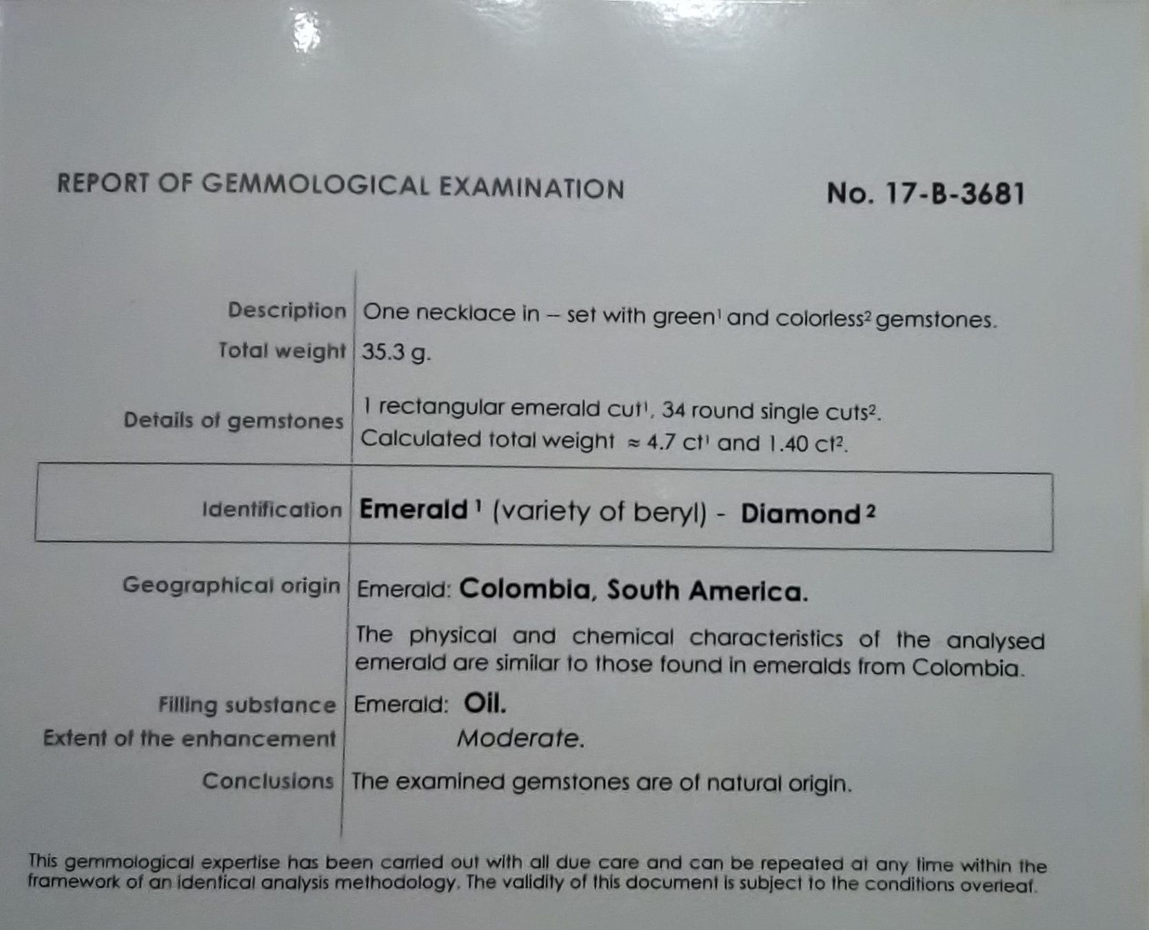 Catenine: Smaragd Collier – Nuovo (secondo la descrizione) da Mattwil venduto da Exquisite-Excellence 3