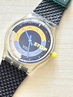 Swatch STOP Uhr transparent Grösse One Size guter Zustand