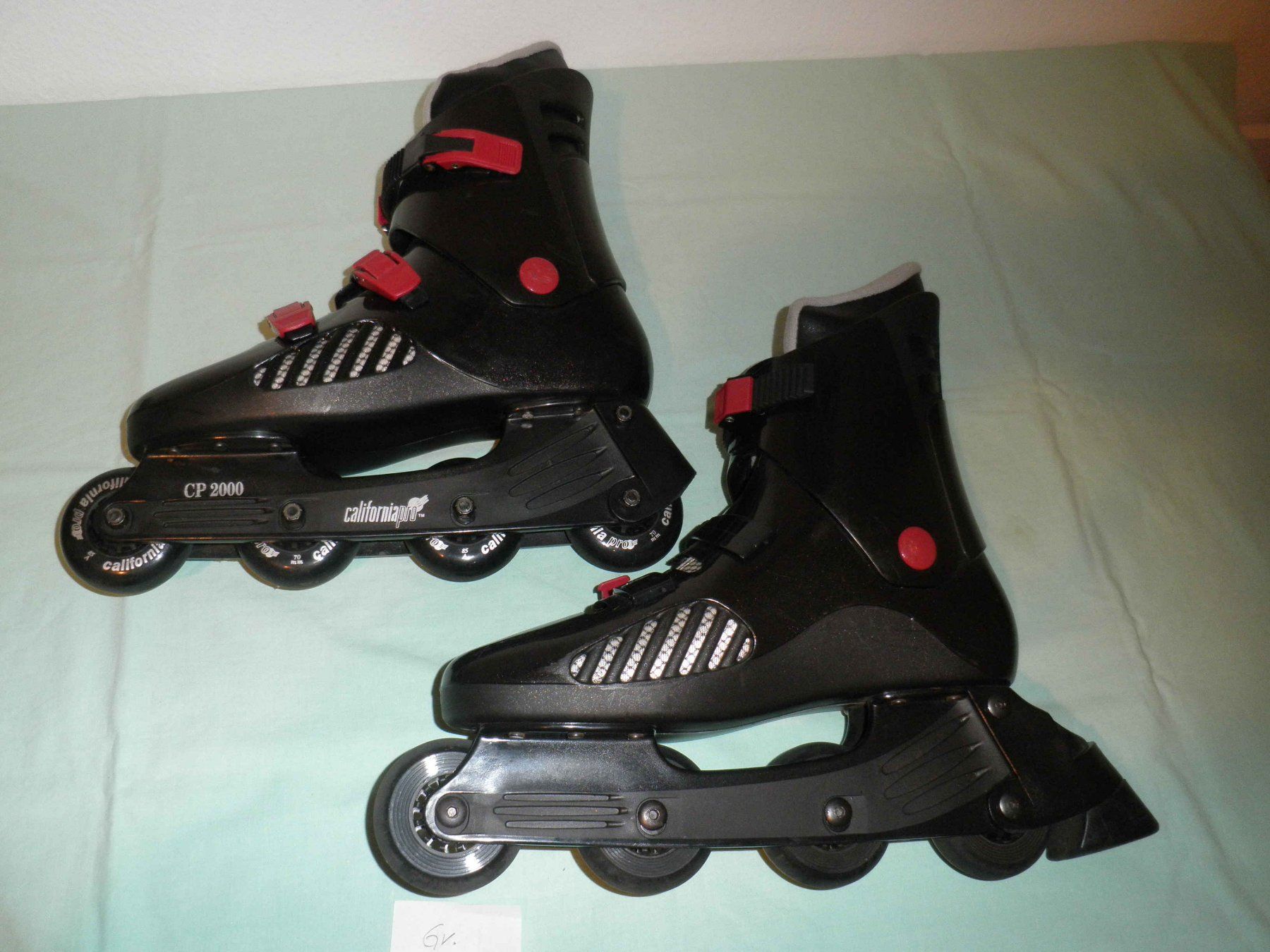 Pattini in linea & Pattini a rotelle: Roller, Inlineskates, California Pro CP2000. Grösse 43. – Usato da Cadenazzo venduto da Mikeshop 4