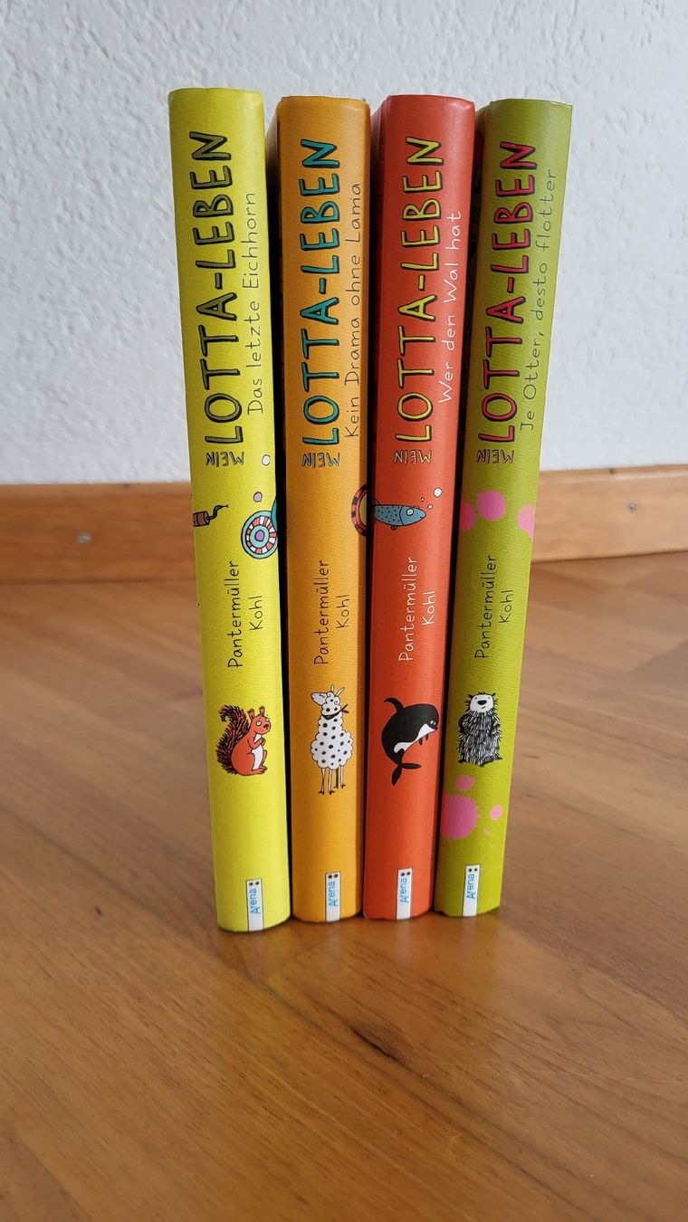 Bücher: Lotta-Leben Bücher 4 Stk. – Gebraucht aus Bern von Kanu21 1