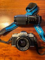 Minolta X-300 Set mit 2 Objektiven & Blitz, guter Zustand