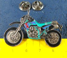 YAMAHA TT600 ENDURO 2NÄGEL-PIN GEPRÄGT SILBRIG