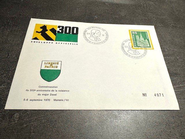 Tutti i francobolli: aLtes BrieFkouVert  1970 – Usato da Winkel venduto da zeho