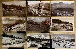 Leysin - lot de 14 belles cartes postales anciennes