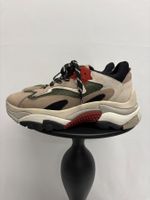 ASH chunky Sneakers Leder 40 beige rot