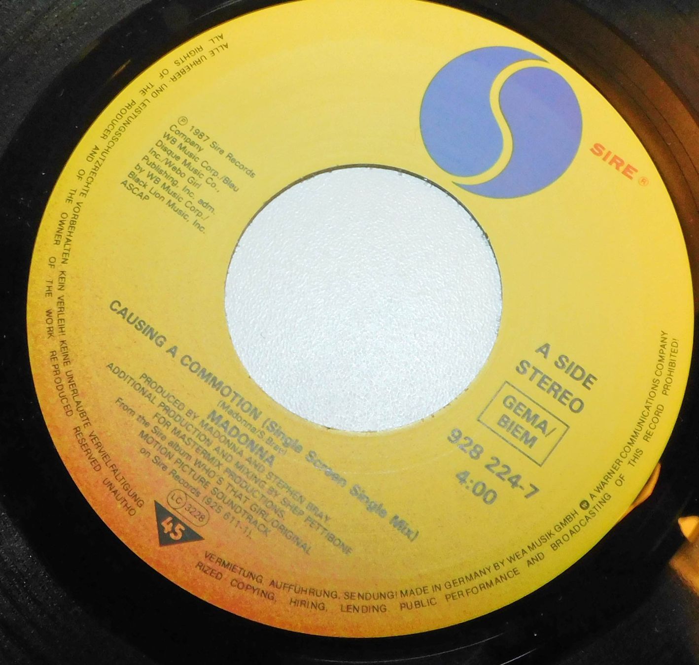 Dischi in vinile: Single - Madonna 1987  Schallplatte – Usato da Sursee venduto da 76 1