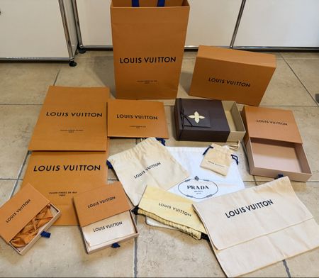 Louis Vuitton Verpackungen | Taschen, Boxen, Beutel