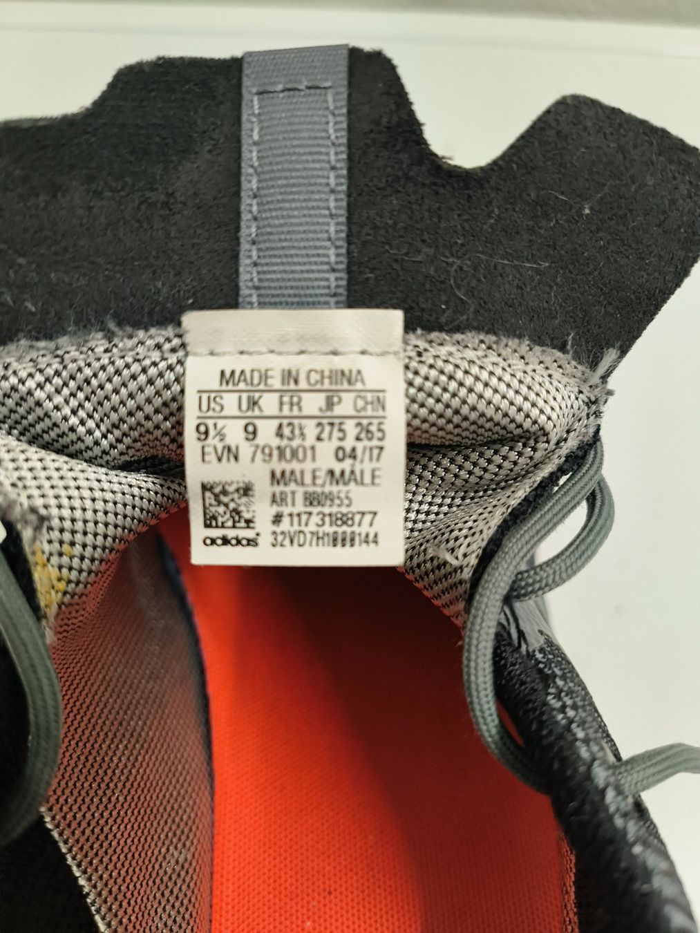 Adidas Scarpe da uomo: Adidas Terrex Agravic Boost, Grau/Orange, Gr 43 – Usato da Steinhausen venduto da surfero 5