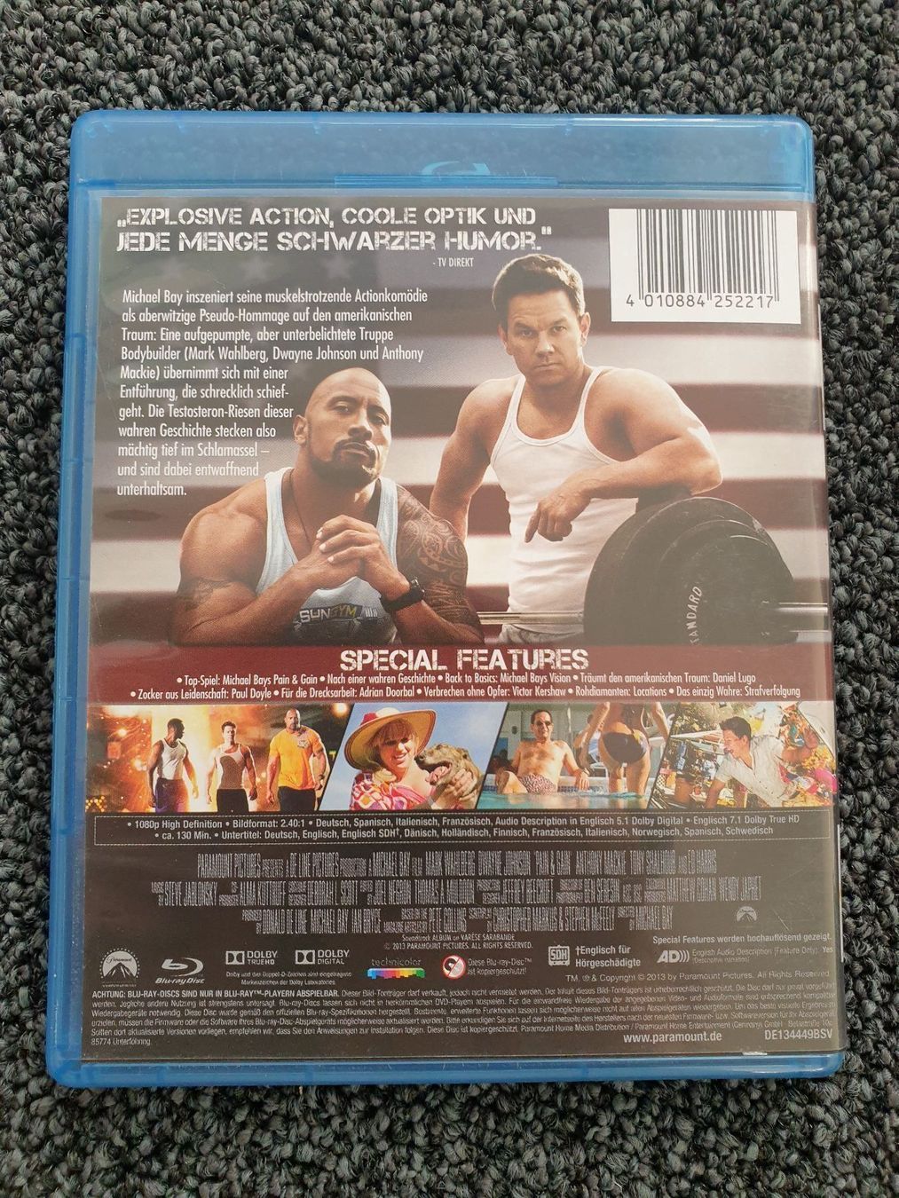 Tutti i DVDs: PAIN & GAIN – Usato da Ruswil venduto da jan_bxl5 1