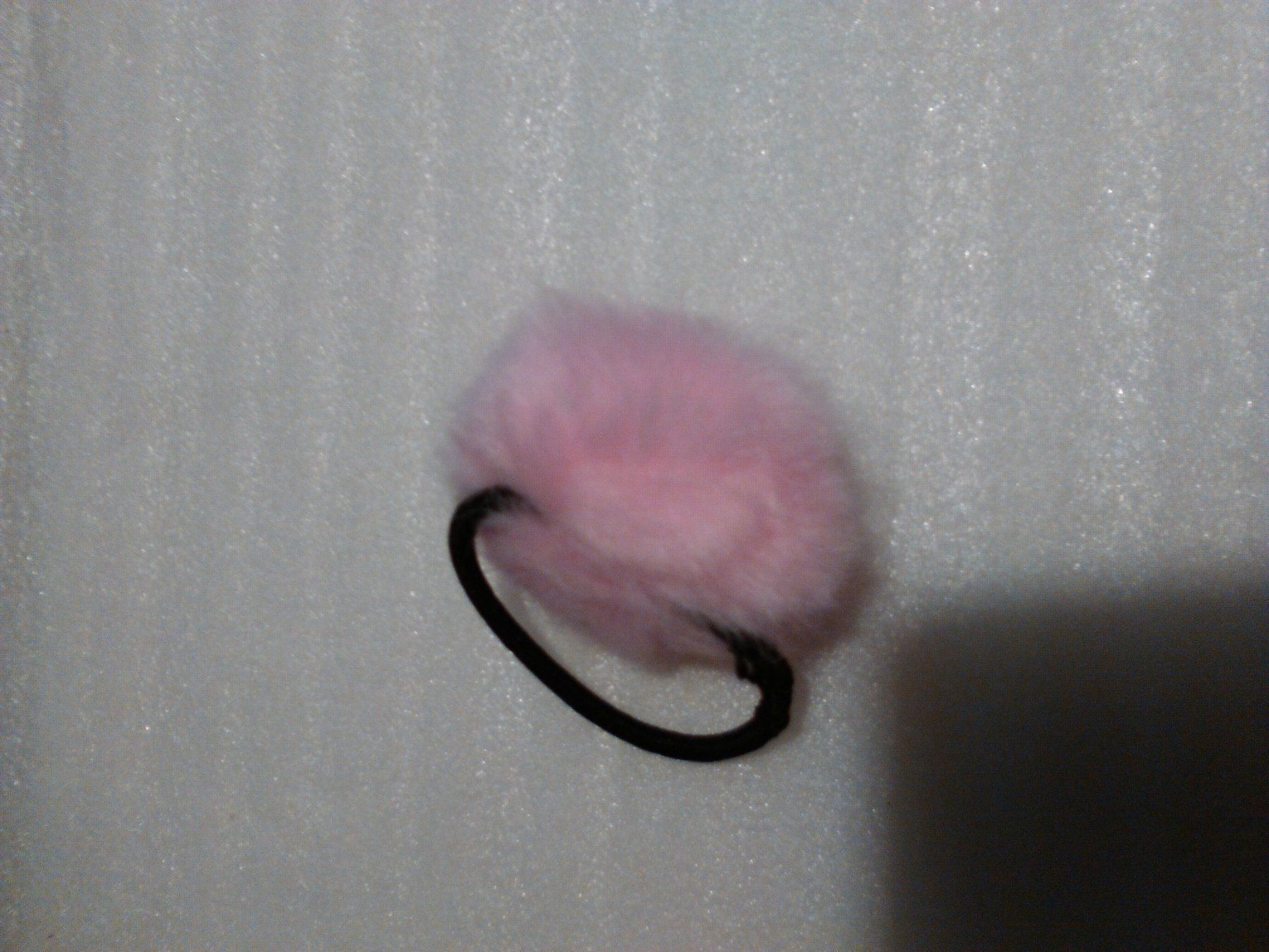 Accessoires pour cheveux: HAARGUMMI;roserot  pelz – Neuf (Voir description) à Basel par bijoutrie_4 3