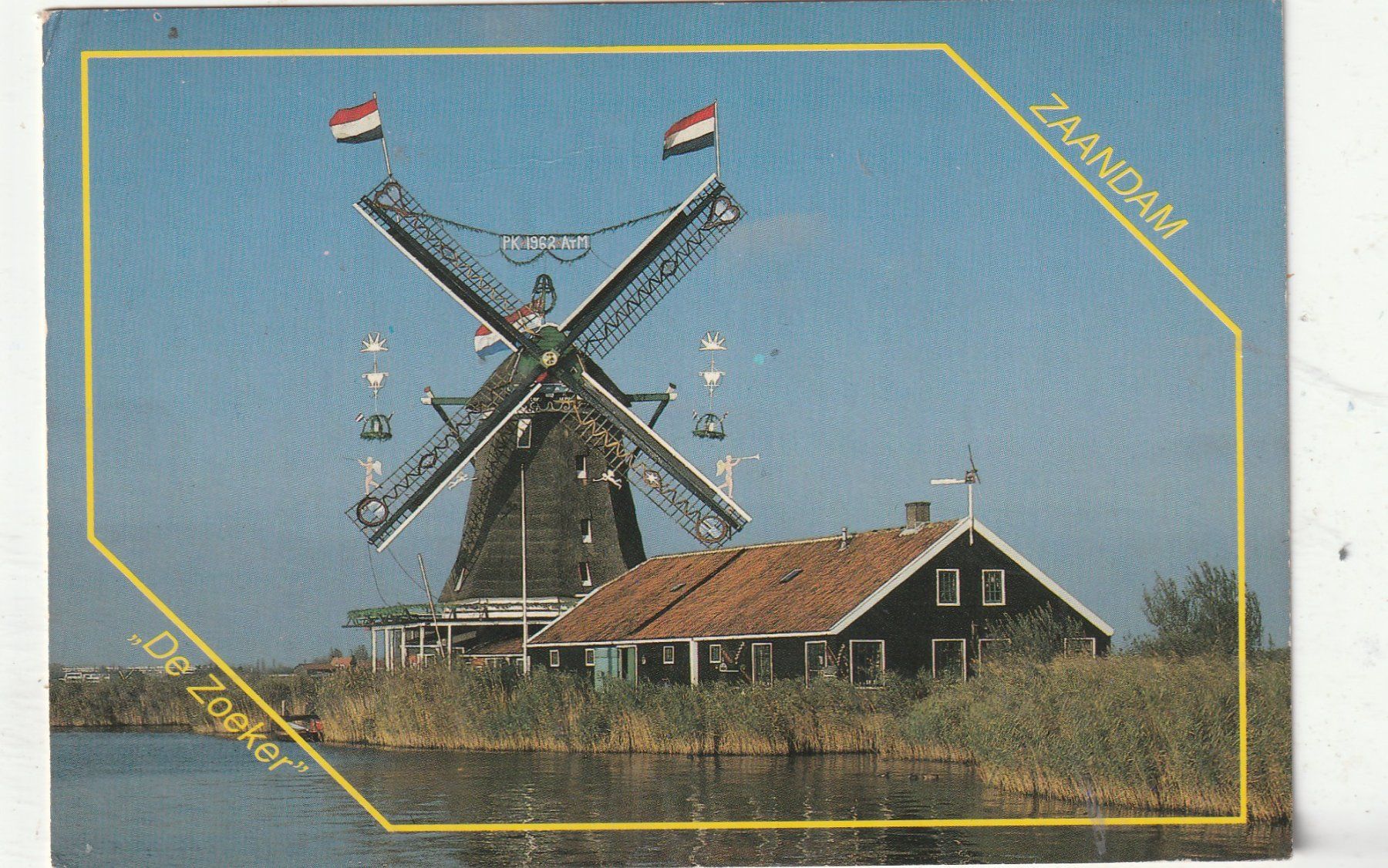 Ansichtskarten: Wind mühle – Gebraucht aus Lumbrein von made02