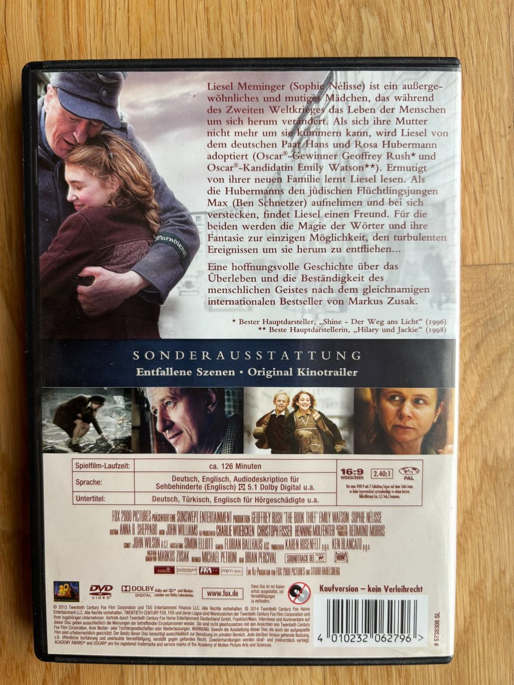 Tutti i DVDs: DVD Die Bücherdiebin – Usato da Riehen venduto da vendita 1