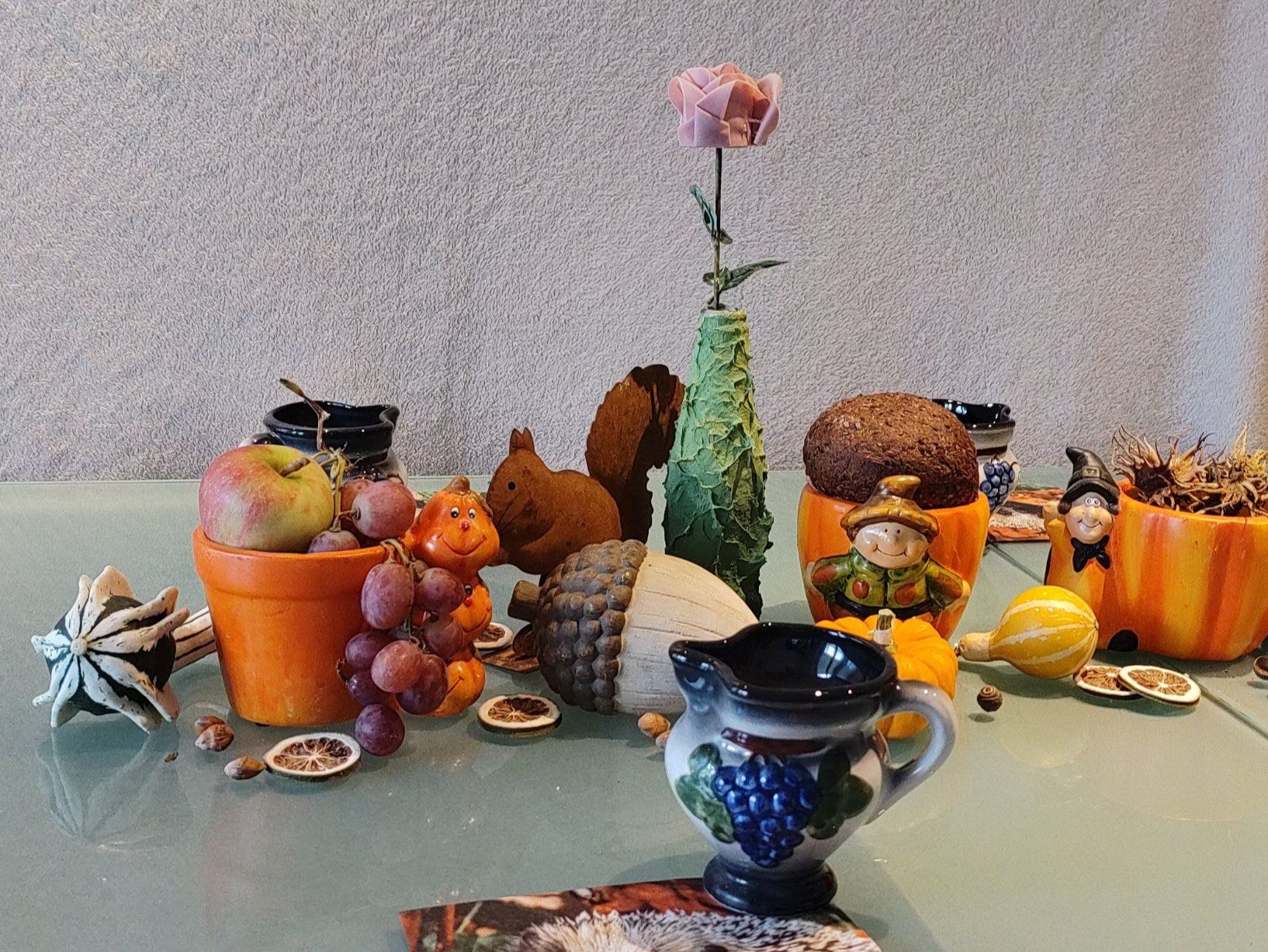 Vasi per fiori: 9 herbstliche übertöpfe – Usato da Strengelbach venduto da Phorensic_30 5